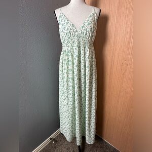 Vanilla Bay Cottagecore Floral Maxi Dress, Size Small. (v)